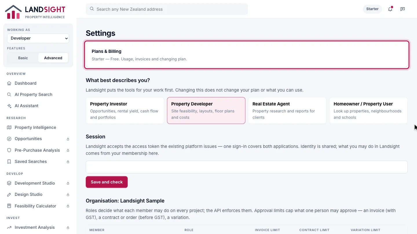 Step 1: Open Settings. Open Settings at the foot of the sidebar, and choose Plans & Billing.